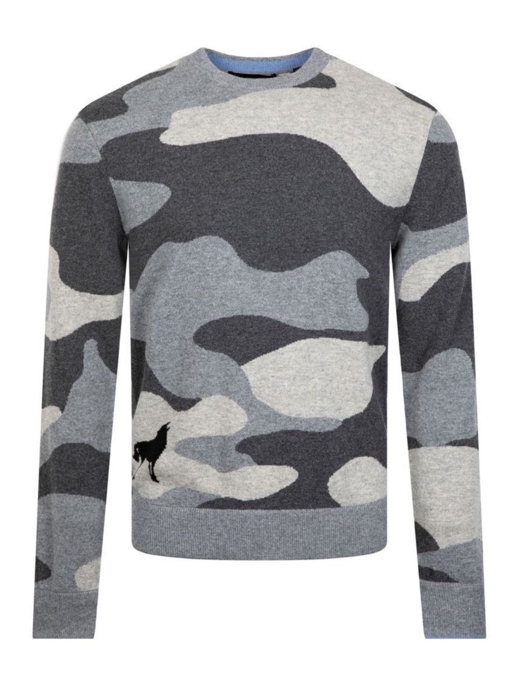 Greyson Sweater Mens Medium 100% Cashmere Tomahawk Camoscape Crewneck